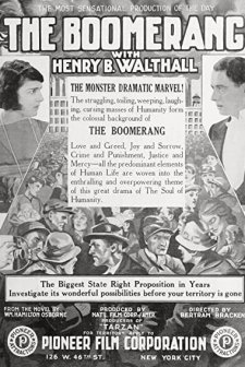 The Boomerang (1919) afişi