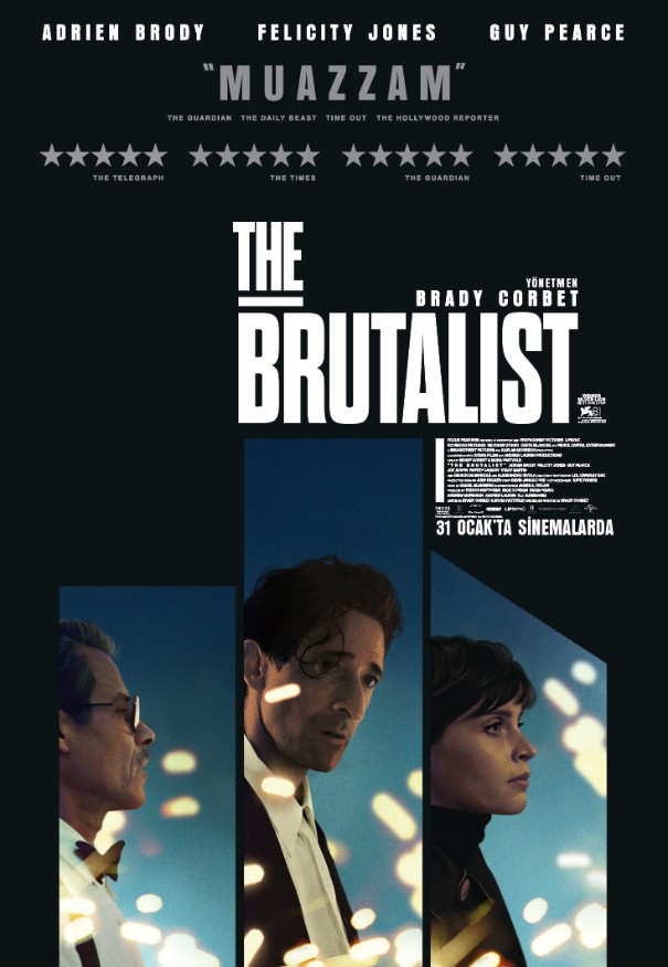 The Brutalist (2024) afişi The Brutalist (2024) afişi