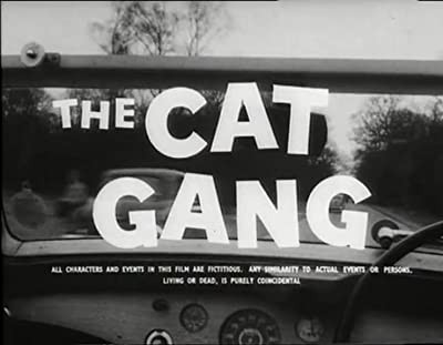 The Cat Gang (1959) afişi The Cat Gang (1959) afişi