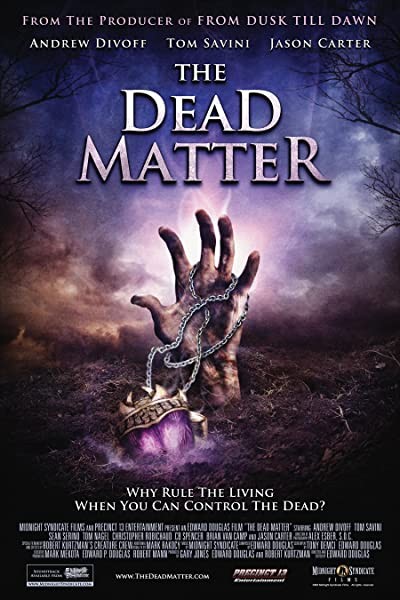 The Dead Matter (2010) afişi The Dead Matter (2010) afişi