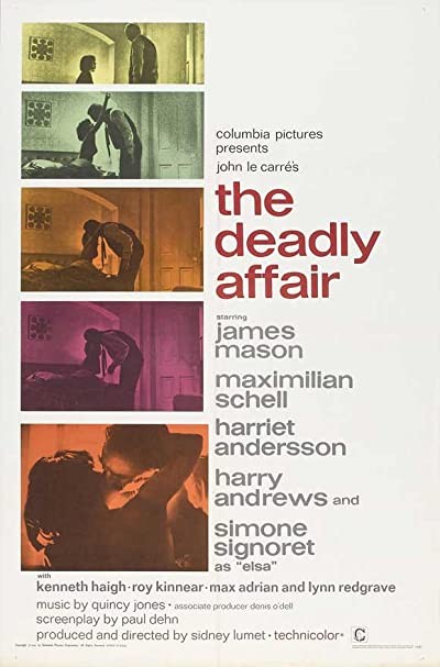 The Deadly Affair (1967) afişi The Deadly Affair (1967) afişi