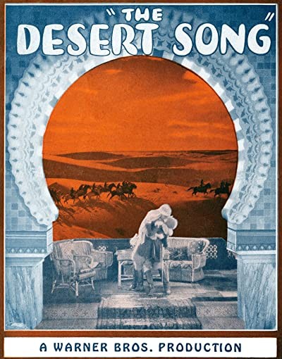 The Desert Song (1929) afişi The Desert Song (1929) afişi