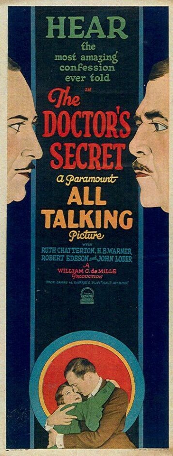 The Doctor's Secret (1929) afişi The Doctor's Secret (1929) afişi
