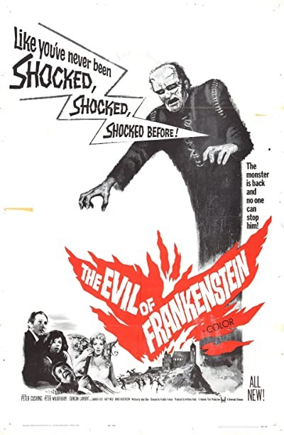 The Evil Of Frankenstein (1964) afişi The Evil Of Frankenstein (1964) afişi