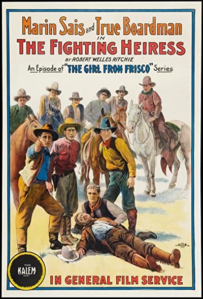 The Fighting Heiress (1916) afişi The Fighting Heiress (1916) afişi