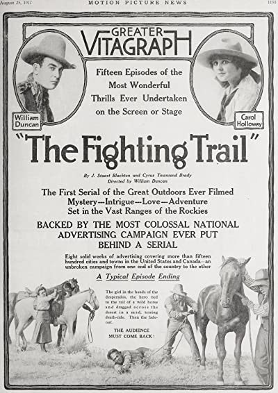 The Fighting Trail (1917) afişi The Fighting Trail (1917) afişi