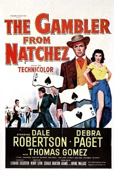 The Gambler From Natchez (1954) afişi