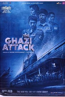 The Ghazi Attack (2017) afişi