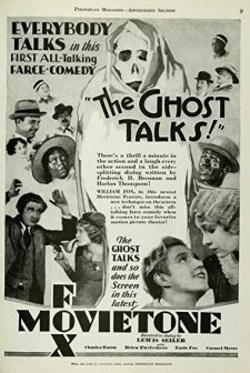 The Ghost Talks (1929) afişi