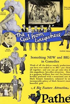 The Girl From Everywhere (1927) afişi