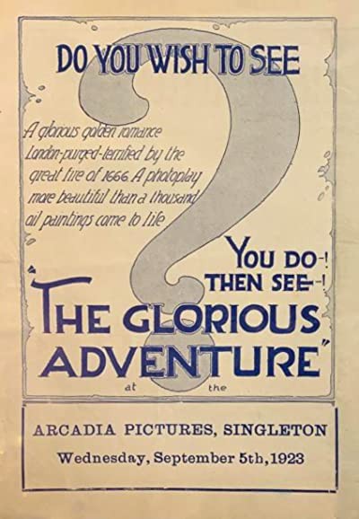 The Glorious Adventure (1922) afişi The Glorious Adventure (1922) afişi