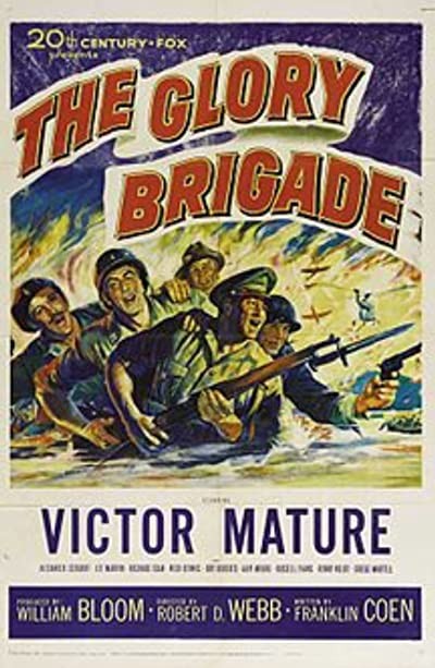 The Glory Brigade (1953) afişi The Glory Brigade (1953) afişi