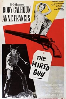 The Hired Gun (1957) afişi
