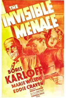 The Invisible Menace (1938) afişi