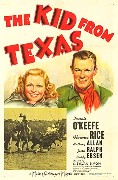 The Kid From Texas (1939) afişi The Kid From Texas (1939) afişi