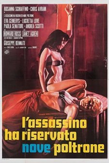 The Killer Reserved Nine Seats (1974) afişi