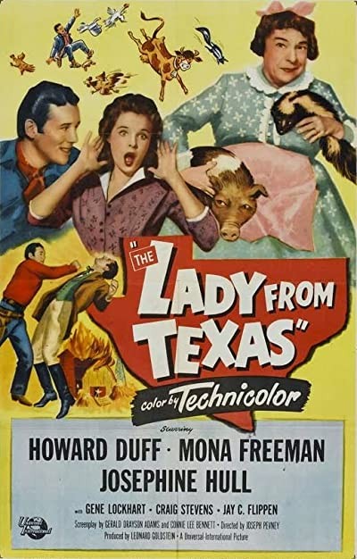 The Lady From Texas (1951) afişi The Lady From Texas (1951) afişi