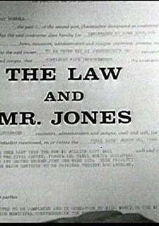 The Law And Mr. Jones