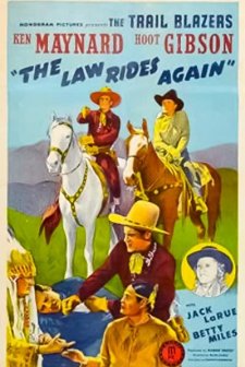 The Law Rides Again (1943) afişi