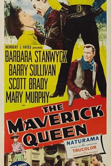 The Maverick Queen (1956) afişi