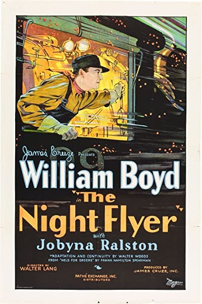 The Night Flyer (1928) afişi The Night Flyer (1928) afişi