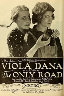 The Only Road (1918) afişi