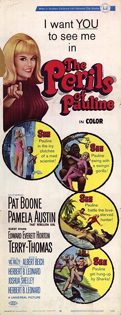 The Perils Of Pauline (1967) afişi The Perils Of Pauline (1967) afişi