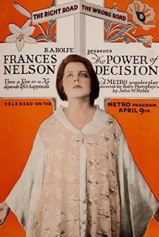 The Power Of Decision (1917) afişi