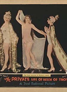 The Private Life Of Helen Of Troy (1927) afişi
