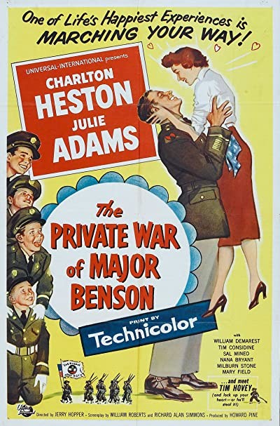 The Private War Of Major Benson (1955) afişi The Private War Of Major Benson (1955) afişi
