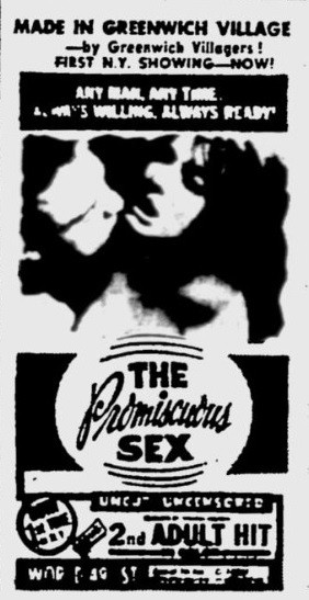 The Promiscuous Sex (1967) afişi The Promiscuous Sex (1967) afişi