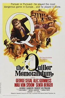 The Quiller Memorandum (1966) afişi