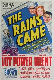 The Rains Came (1939) afişi