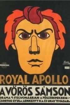 The Red Samson (1917) afişi