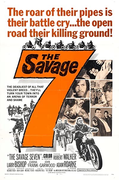 The Savage Seven (1968) afişi The Savage Seven (1968) afişi