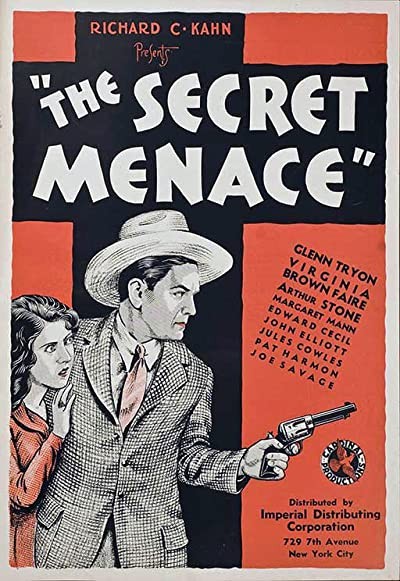 The Secret Menace (1931) afişi The Secret Menace (1931) afişi