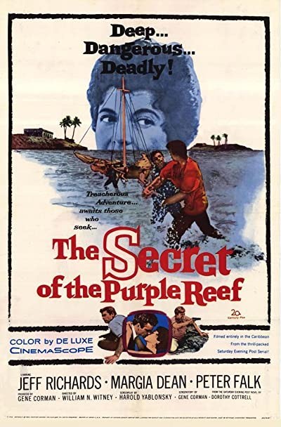 The Secret Of The Purple Reef (1960) afişi The Secret Of The Purple Reef (1960) afişi