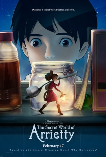 The Secret World of Arrietty afişi The Secret World of Arrietty afişi