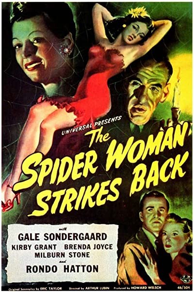 The Spider Woman Strikes Back (1946) afişi The Spider Woman Strikes Back (1946) afişi