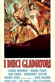 The Ten Gladiators (1963) afişi