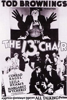 The Thirteenth Chair (1929) afişi