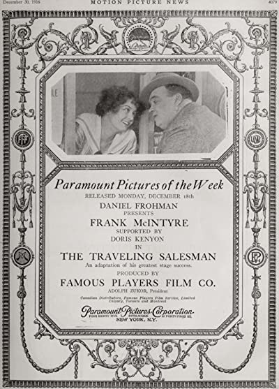The Traveling Salesman (1916) afişi The Traveling Salesman (1916) afişi