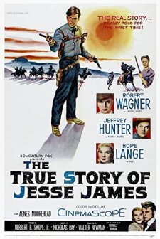 The True Story Of Jesse James (1957) afişi