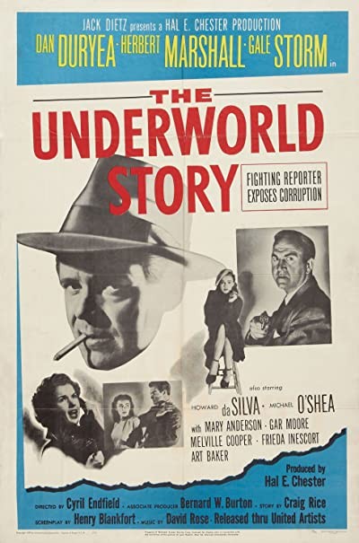 The Underworld Story (1950) afişi The Underworld Story (1950) afişi
