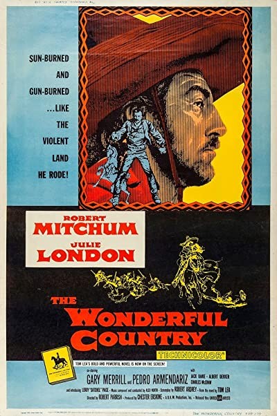 The Wonderful Country (1959) afişi The Wonderful Country (1959) afişi