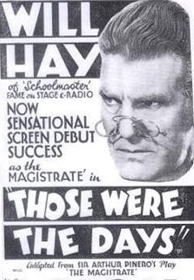 Those Were The Days (1934) afişi Those Were The Days (1934) afişi