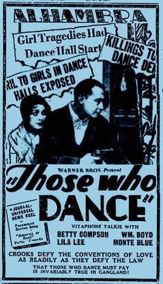 Those Who Dance (1930) afişi Those Who Dance (1930) afişi