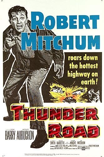 Thunder Road (1958) afişi Thunder Road (1958) afişi