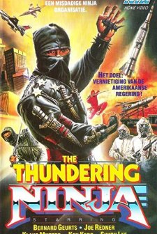 Thundering Ninja (1987) afişi