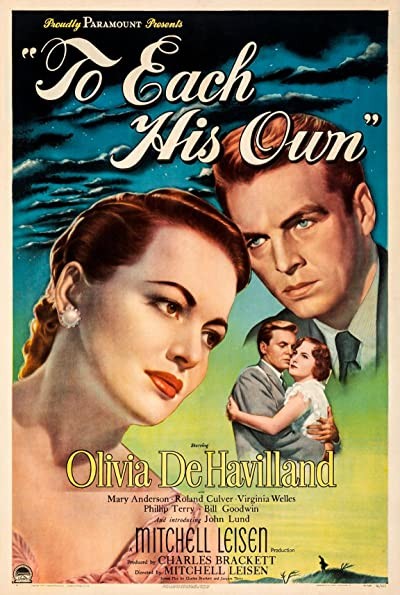 To Each His Own (1946) afişi To Each His Own (1946) afişi